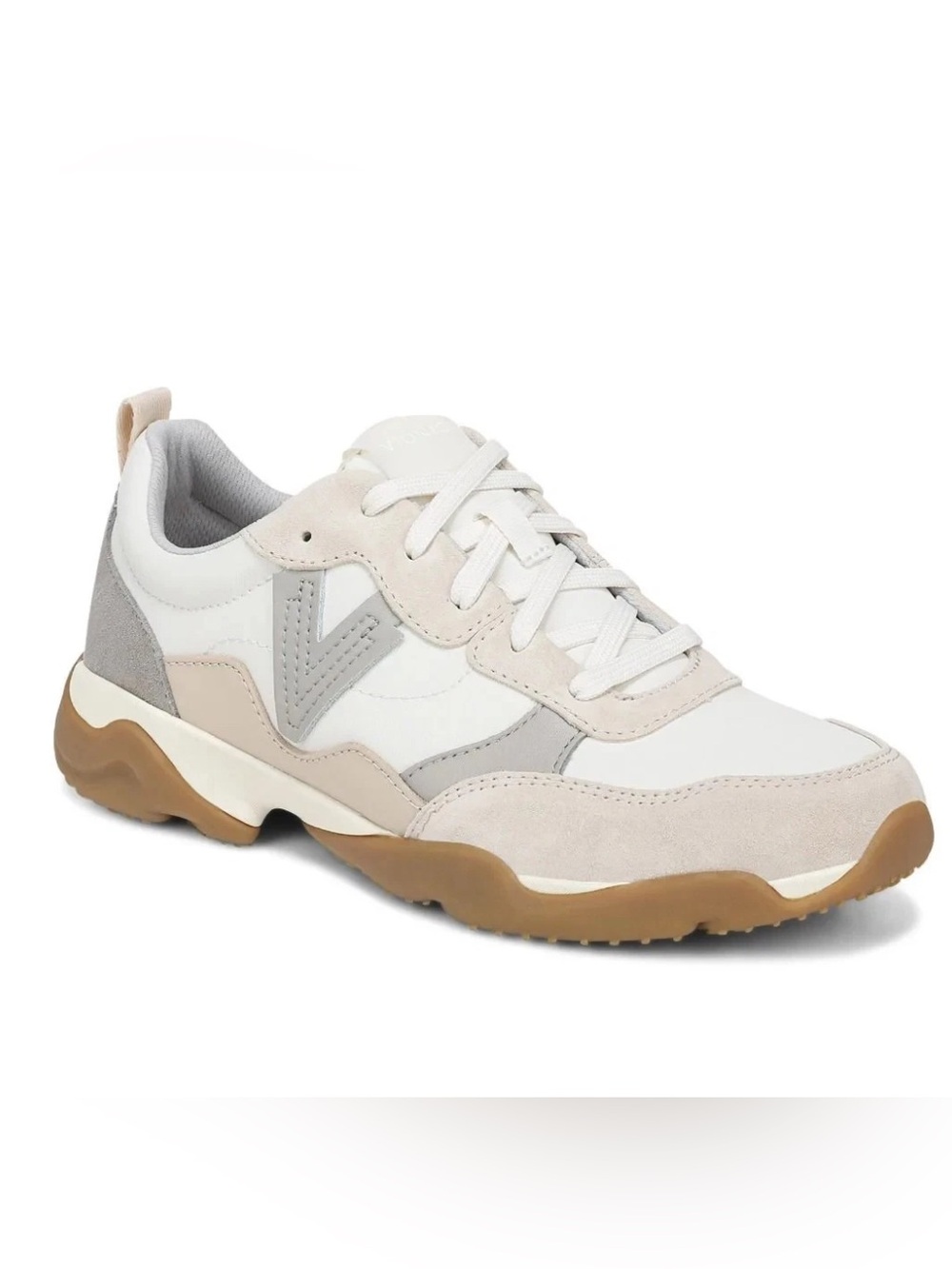 Vionic White & Gray Athletic Sneakers, size 9, worn once